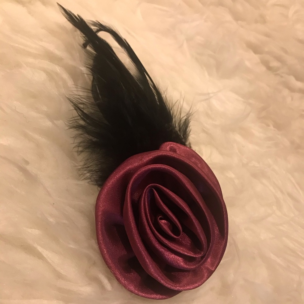 Flower hair clip